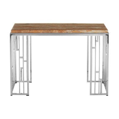 Relic Console Table With Onyx Stone Top - Bargainia.com - 5018705421414