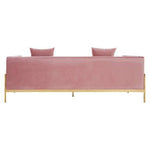Rena 3 Seat Pink Sofa - Bargainia.com - 