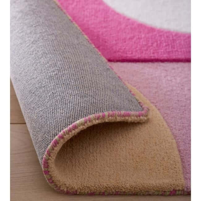 Retro Deco Rug Abstract Design - Bargainia.com - 5026134637856 - RETDEC_PINKXX_120X170