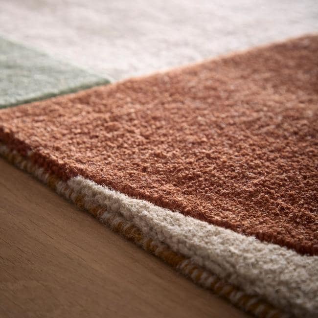 Retro Deco Rug Abstract Design - Bargainia.com - 5026134637887 - RETDEC_TANXXX_120X170