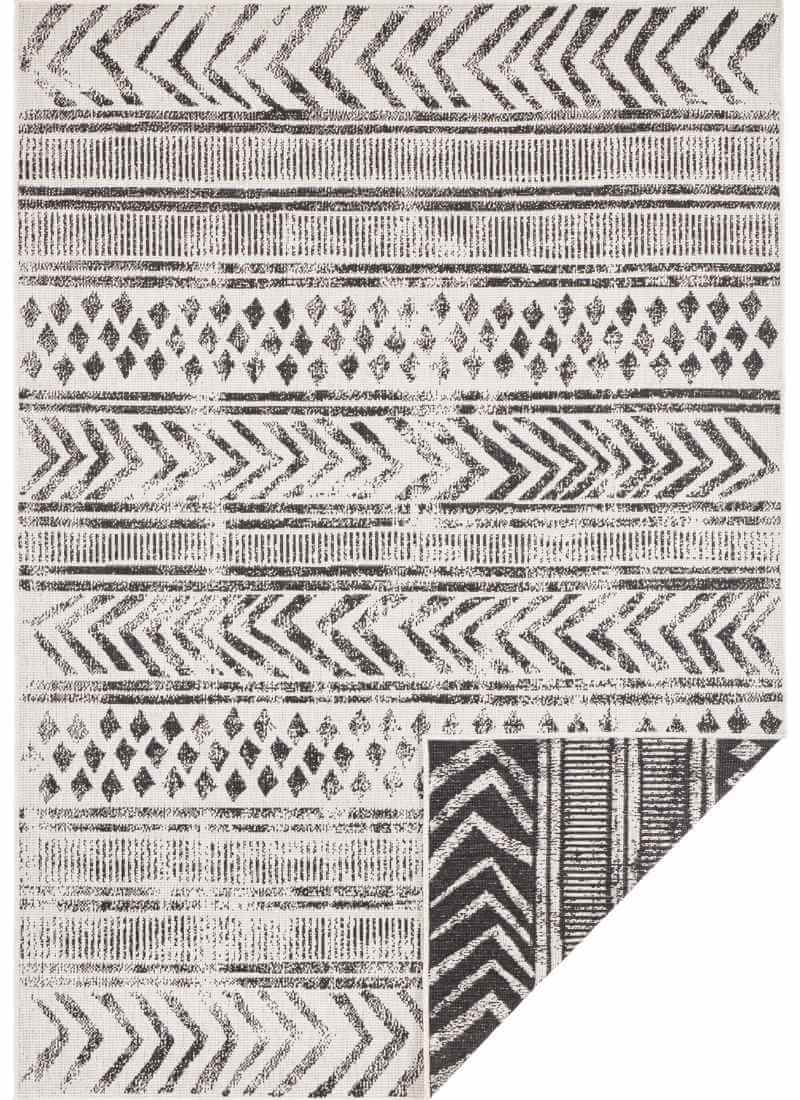 Reversible Geometric Indoor - Outdoor Flatweave Rug - Bargainia.com - 4260628029456 - 103860-80x150