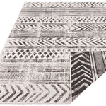 Reversible Geometric Indoor - Outdoor Flatweave Rug - Bargainia.com - 