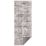 Reversible Geometric Indoor - Outdoor Flatweave Rug - Bargainia.com - 