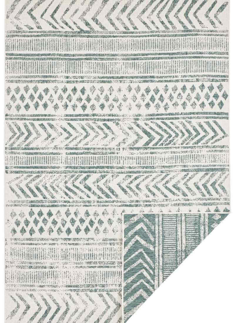 Reversible Geometric Indoor - Outdoor Flatweave Rug - Bargainia.com - 4260628029517 - 103861-80x150