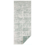 Reversible Geometric Indoor - Outdoor Flatweave Rug - Bargainia.com - 