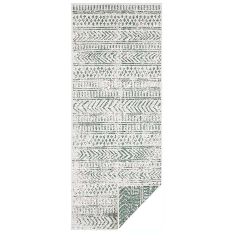 Reversible Geometric Indoor - Outdoor Flatweave Rug - Bargainia.com - 4260628029524 - 103861-80x250