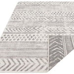 Reversible Geometric Indoor - Outdoor Flatweave Rug - Bargainia.com - 