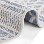 Reversible Geometric Indoor - Outdoor Flatweave Rug - Bargainia.com - 