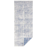 Reversible Geometric Indoor - Outdoor Flatweave Rug - Bargainia.com - 