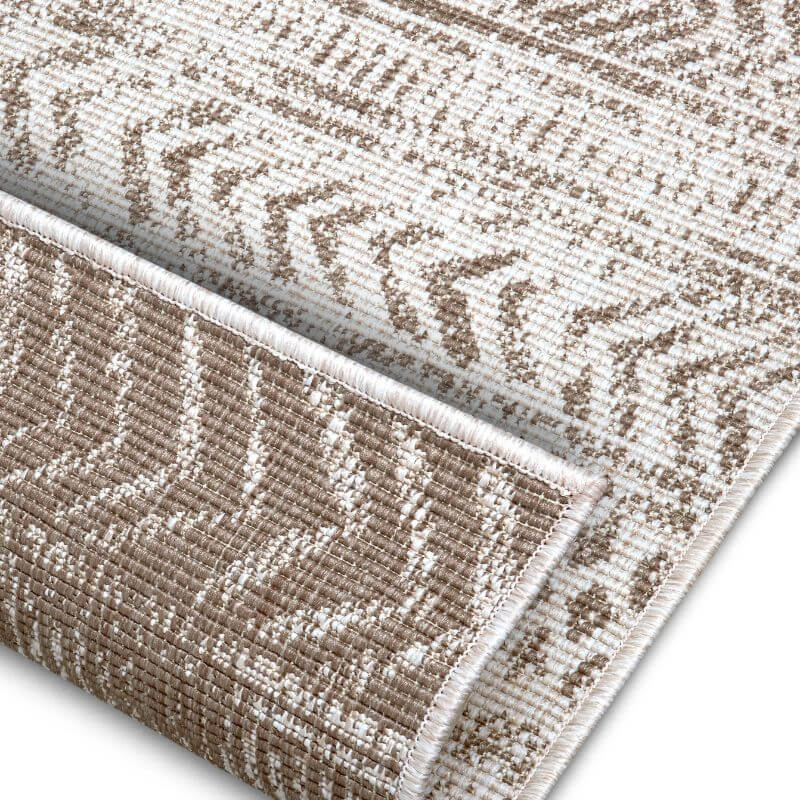 Reversible Geometric Indoor - Outdoor Flatweave Rug - Bargainia.com - 4260770243441 - 105416-80x150