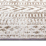 Reversible Geometric Indoor - Outdoor Flatweave Rug - Bargainia.com - 