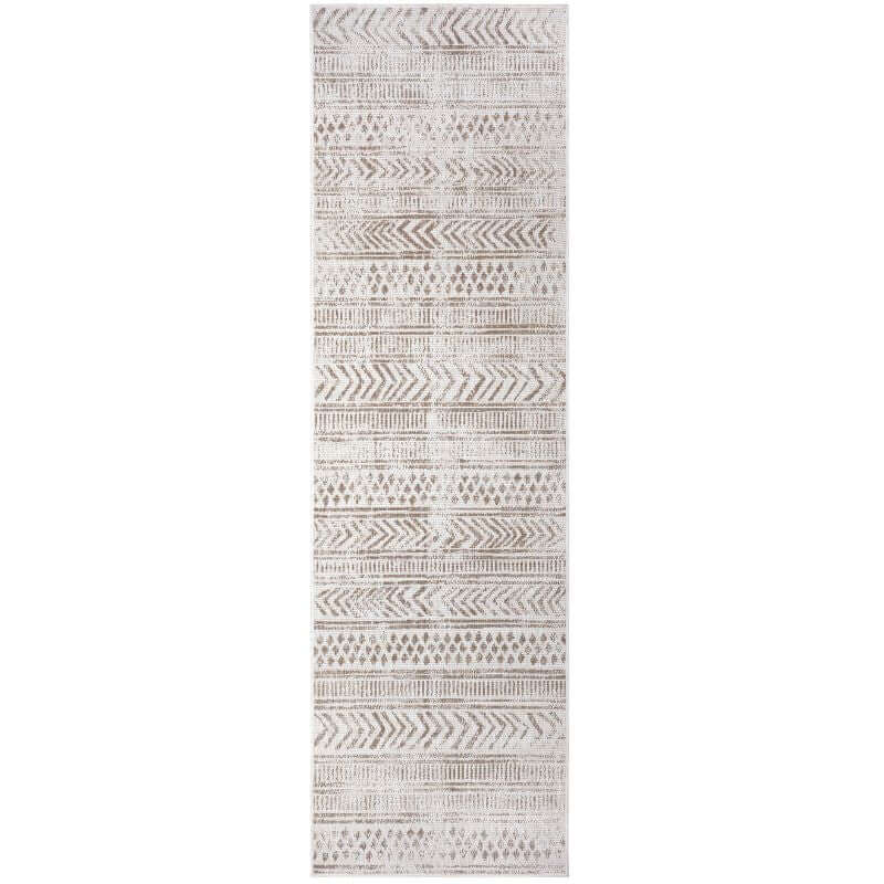 Reversible Geometric Indoor - Outdoor Flatweave Rug - Bargainia.com - 4260770243458 - 105416-80x250