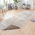 Reversible Geometric Indoor - Outdoor Flatweave Rug - Bargainia.com - 