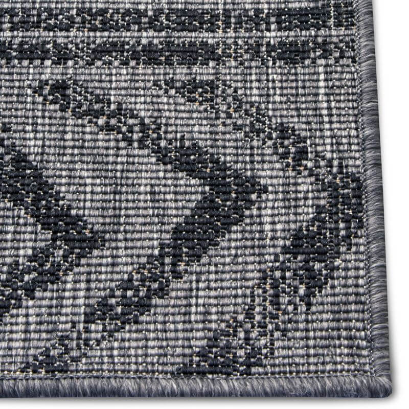 Reversible Geometric Indoor - Outdoor Flatweave Rug - Bargainia.com - 4260770243502 - 105417-80x150