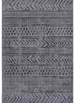 Reversible Geometric Indoor - Outdoor Flatweave Rug - Bargainia.com - 