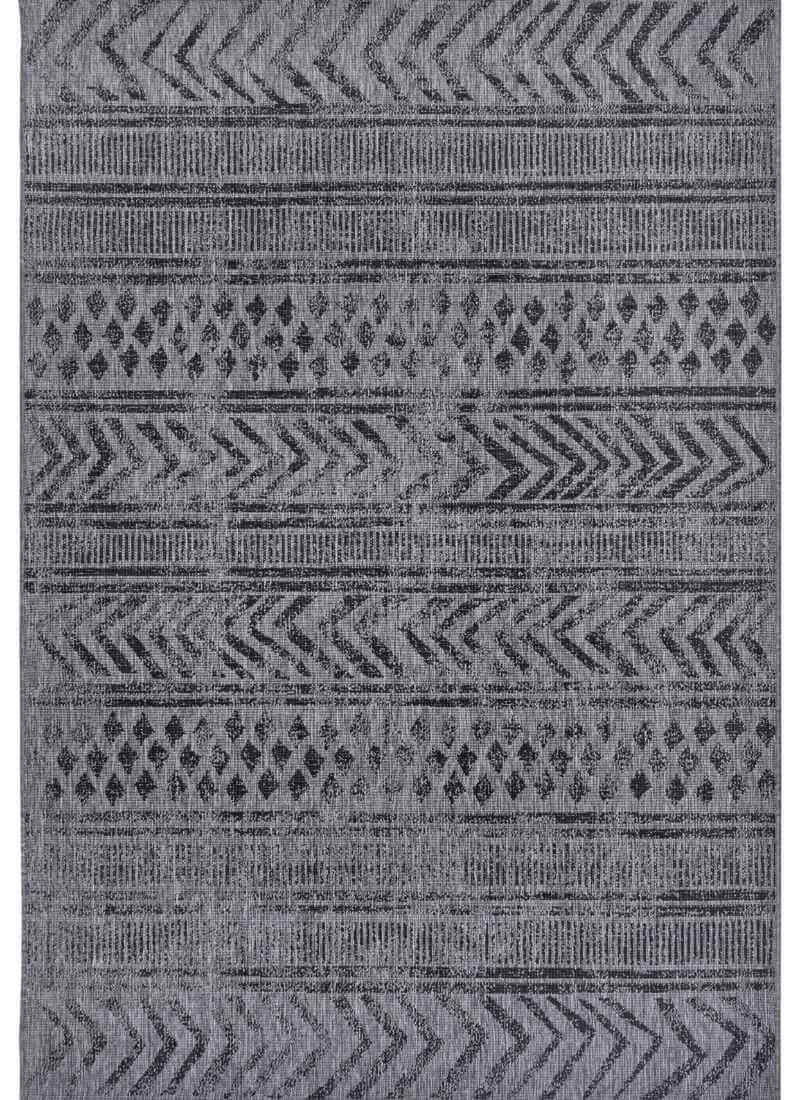 Reversible Geometric Indoor - Outdoor Flatweave Rug - Bargainia.com - 