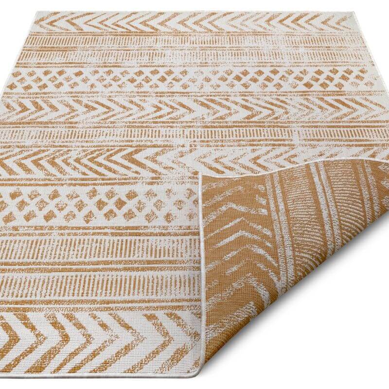 Reversible Geometric Indoor - Outdoor Flatweave Rug - Bargainia.com - 4262377777626 - 105787-80x150
