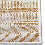 Reversible Geometric Indoor - Outdoor Flatweave Rug - Bargainia.com - 