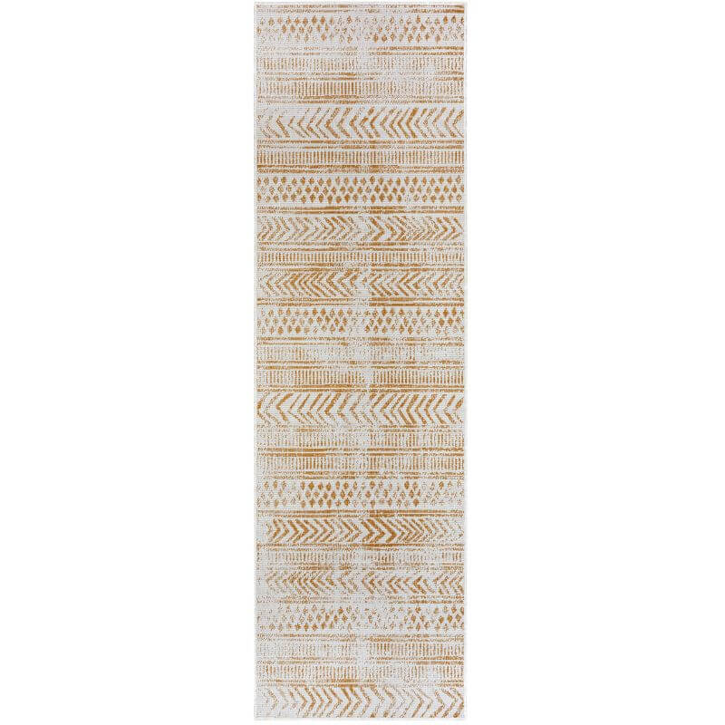 Reversible Geometric Indoor - Outdoor Flatweave Rug - Bargainia.com - 