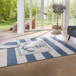 Reversible Indoor - Outdoor Flatweave Gandara Rug - Bargainia.com - 