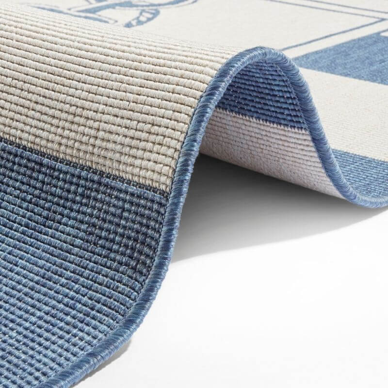 Reversible Indoor - Outdoor Flatweave Gandara Rug - Bargainia.com - 4260648238302 - 104143-80x150