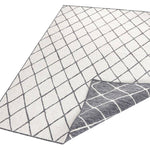 Reversible Indoor - Outdoor Geometric Flatweave Rug - Bargainia.com - 