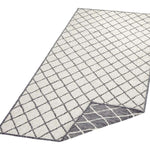Reversible Indoor - Outdoor Geometric Flatweave Rug - Bargainia.com - 