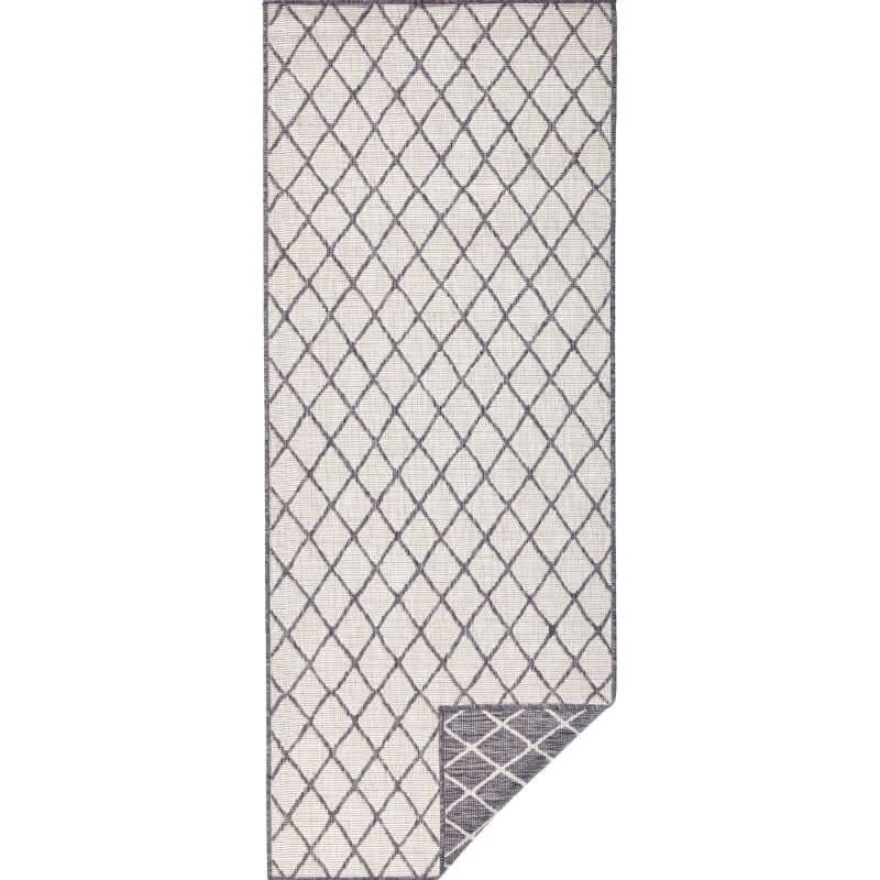 Reversible Indoor - Outdoor Geometric Flatweave Rug - Bargainia.com - 4260525253121 - 103118-80x250