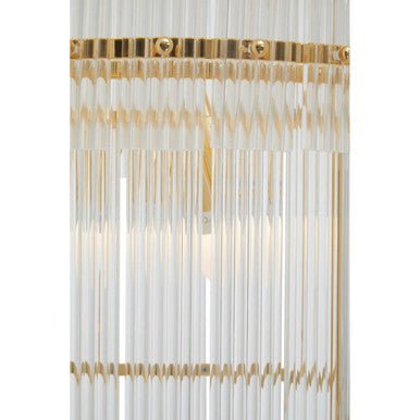 Ritz Six Bulb Glass Pendant Light - Bargainia.com - 5018705493152