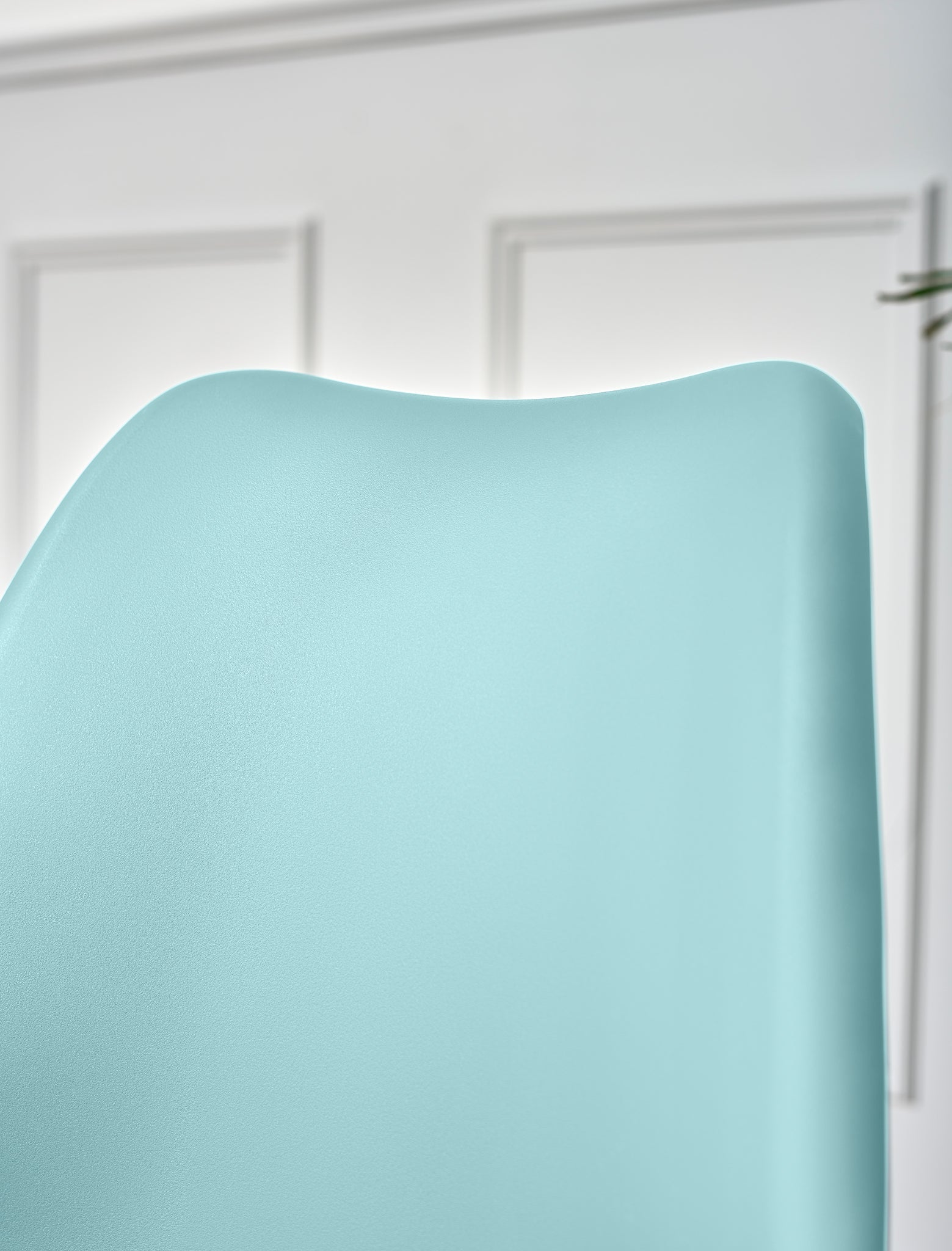 Rocco Tulip Dining Chairs - Duck Egg Blue Bargainia