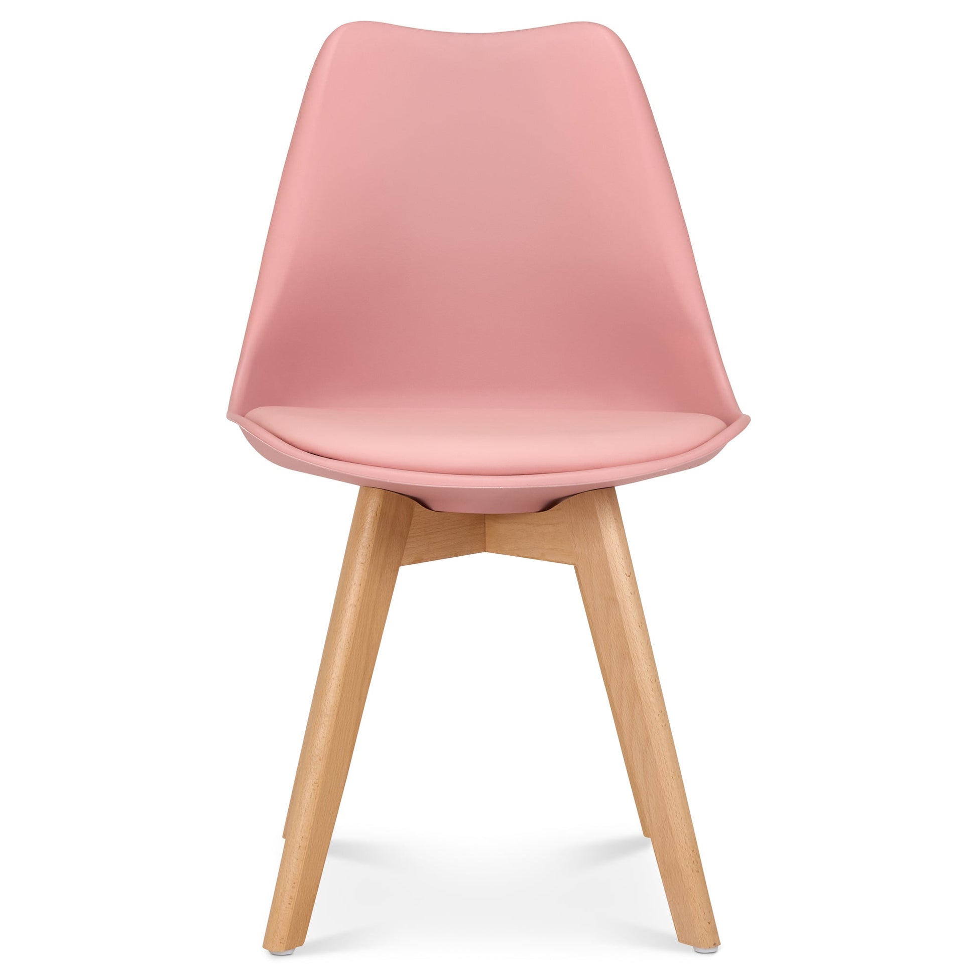 Rocco Tulip Dining Chairs - Dusty Pink Bargainia