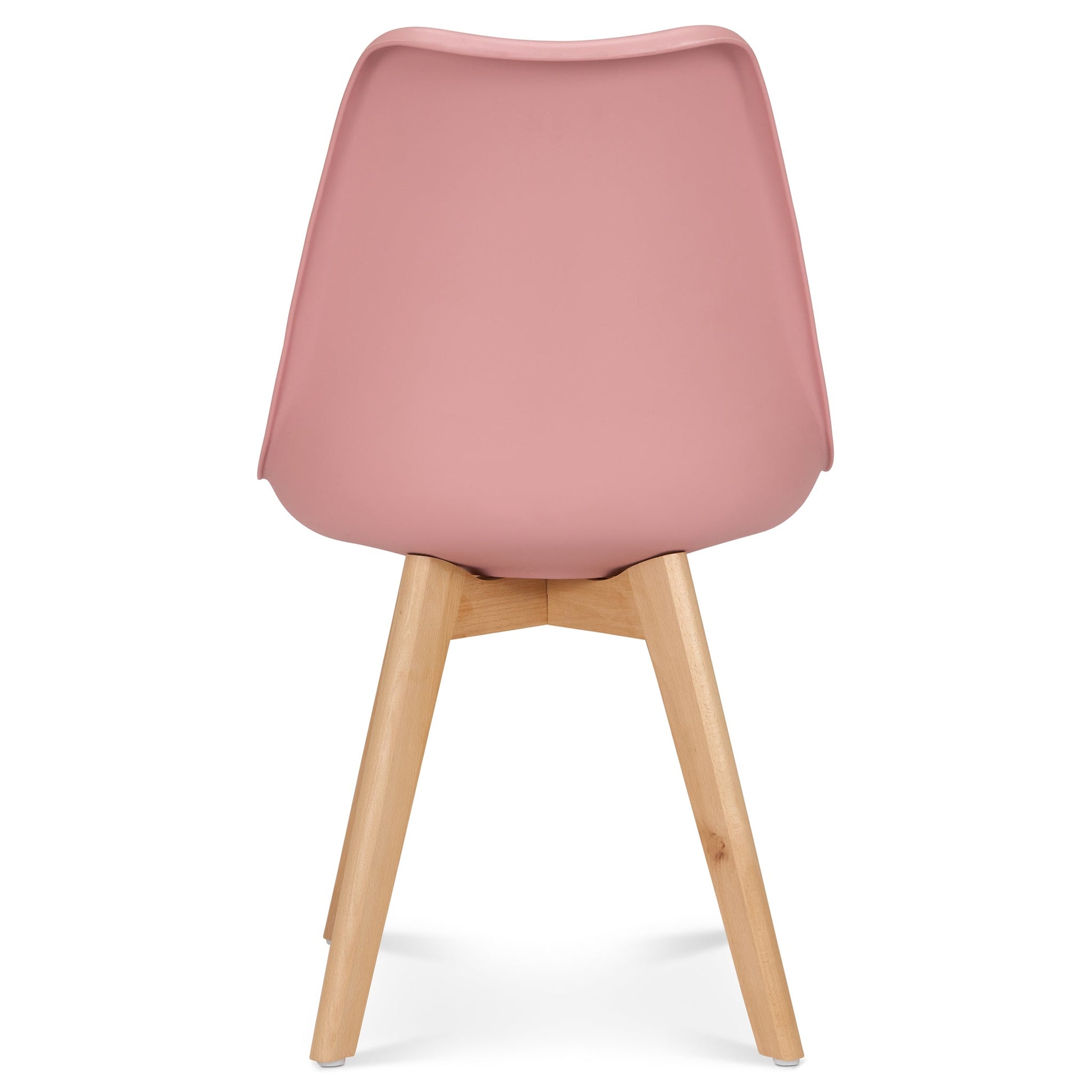 Rocco Tulip Dining Chairs - Dusty Pink Bargainia