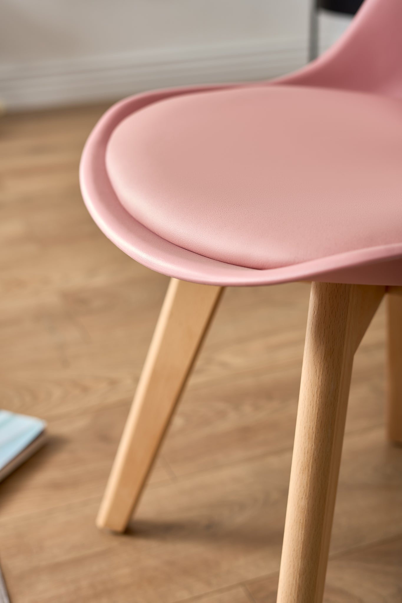 Rocco Tulip Dining Chairs - Dusty Pink Bargainia