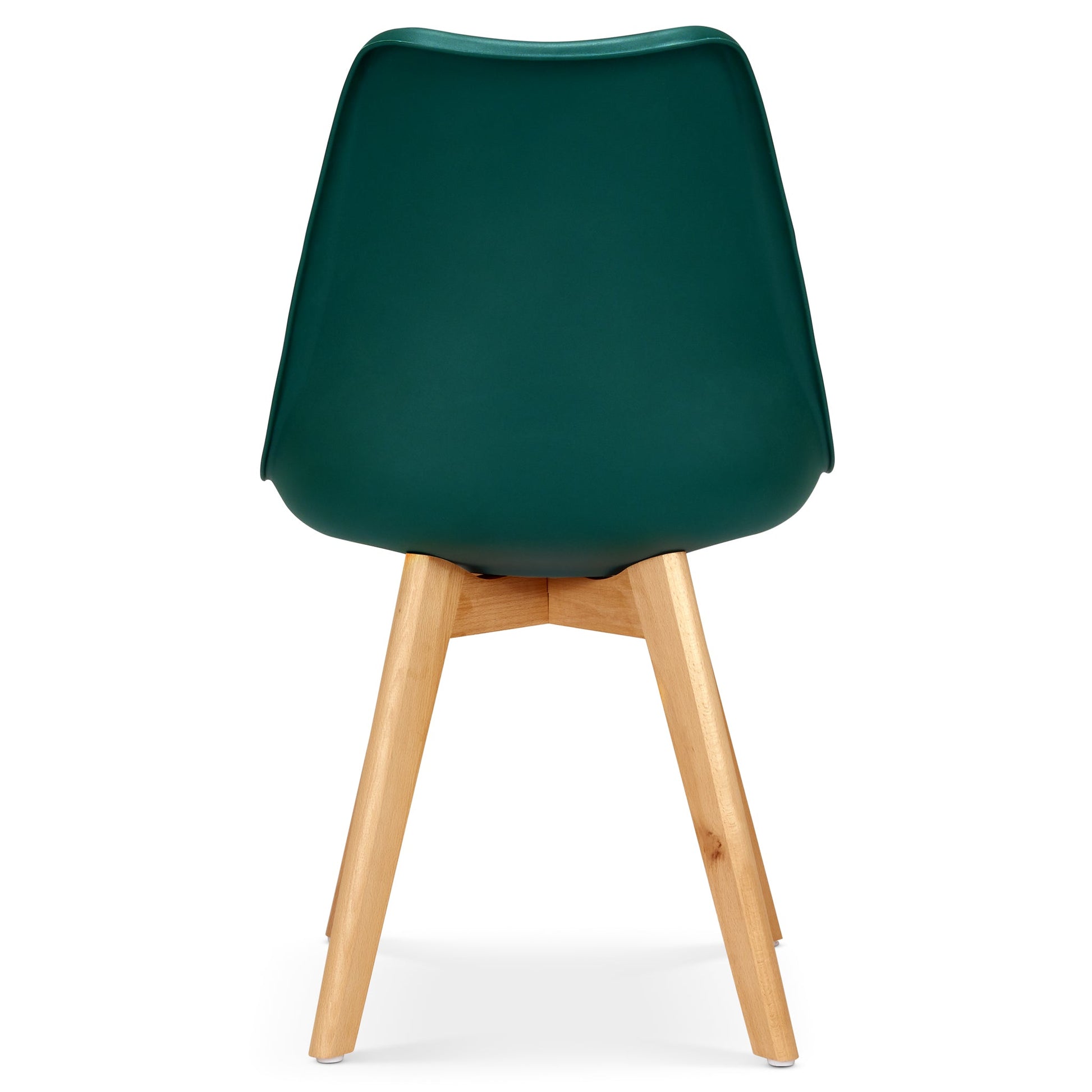 Rocco Tulip Dining Chairs - Forest Green Bargainia