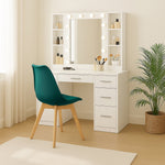 Rocco Tulip Dining Chairs - Forest Green - Bargainia.com - 