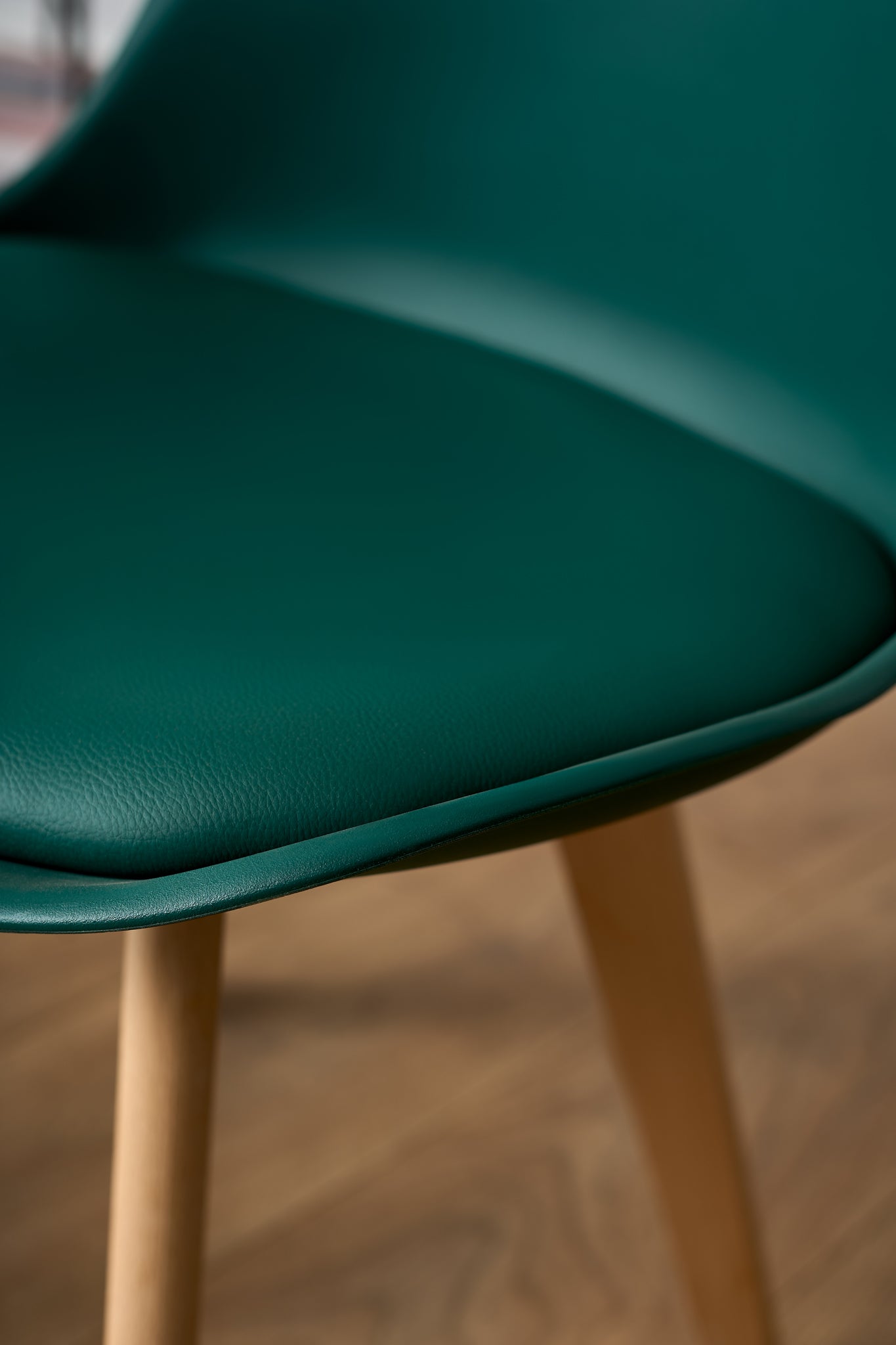 Rocco Tulip Dining Chairs - Forest Green