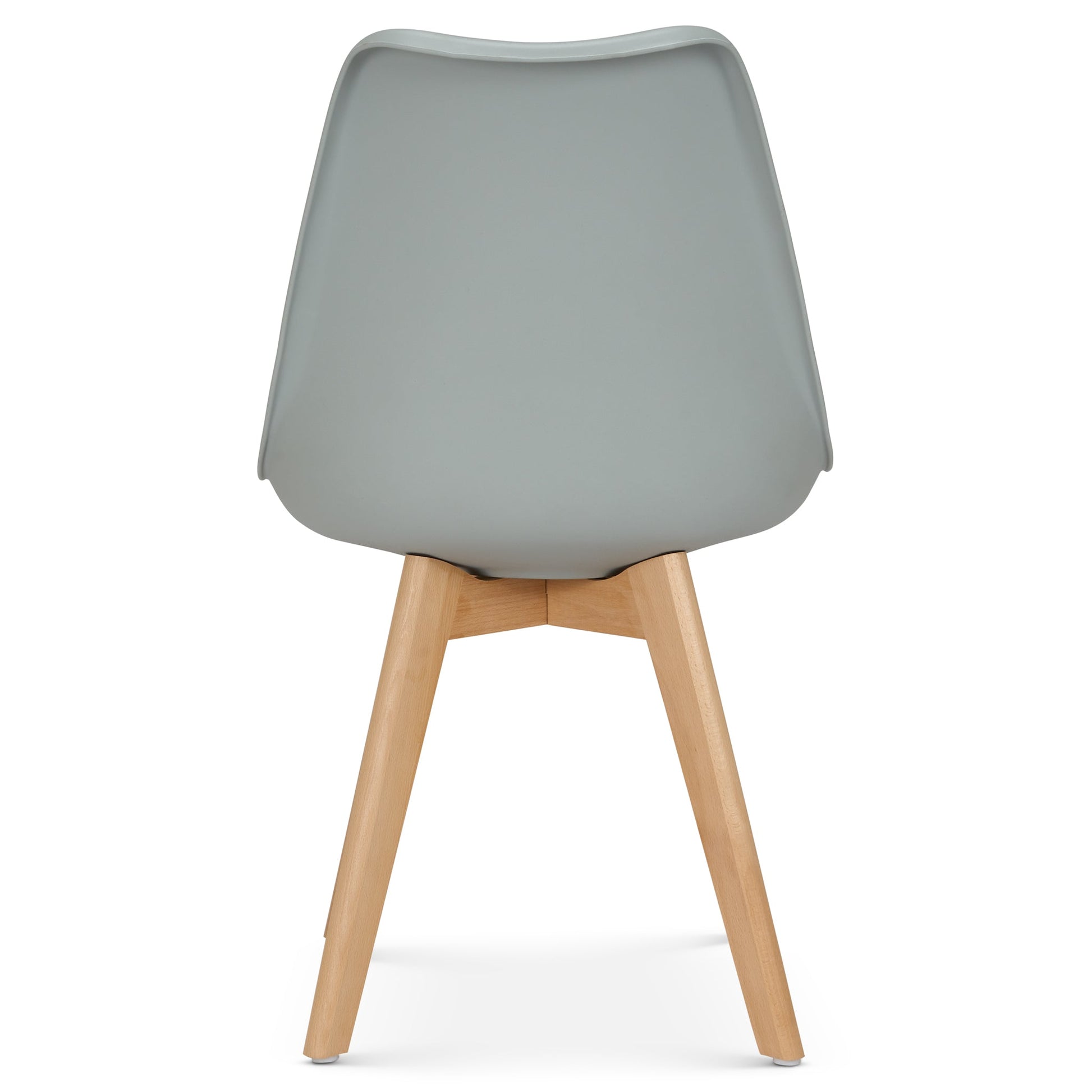 Rocco Tulip Dining Chairs - Silver Bargainia