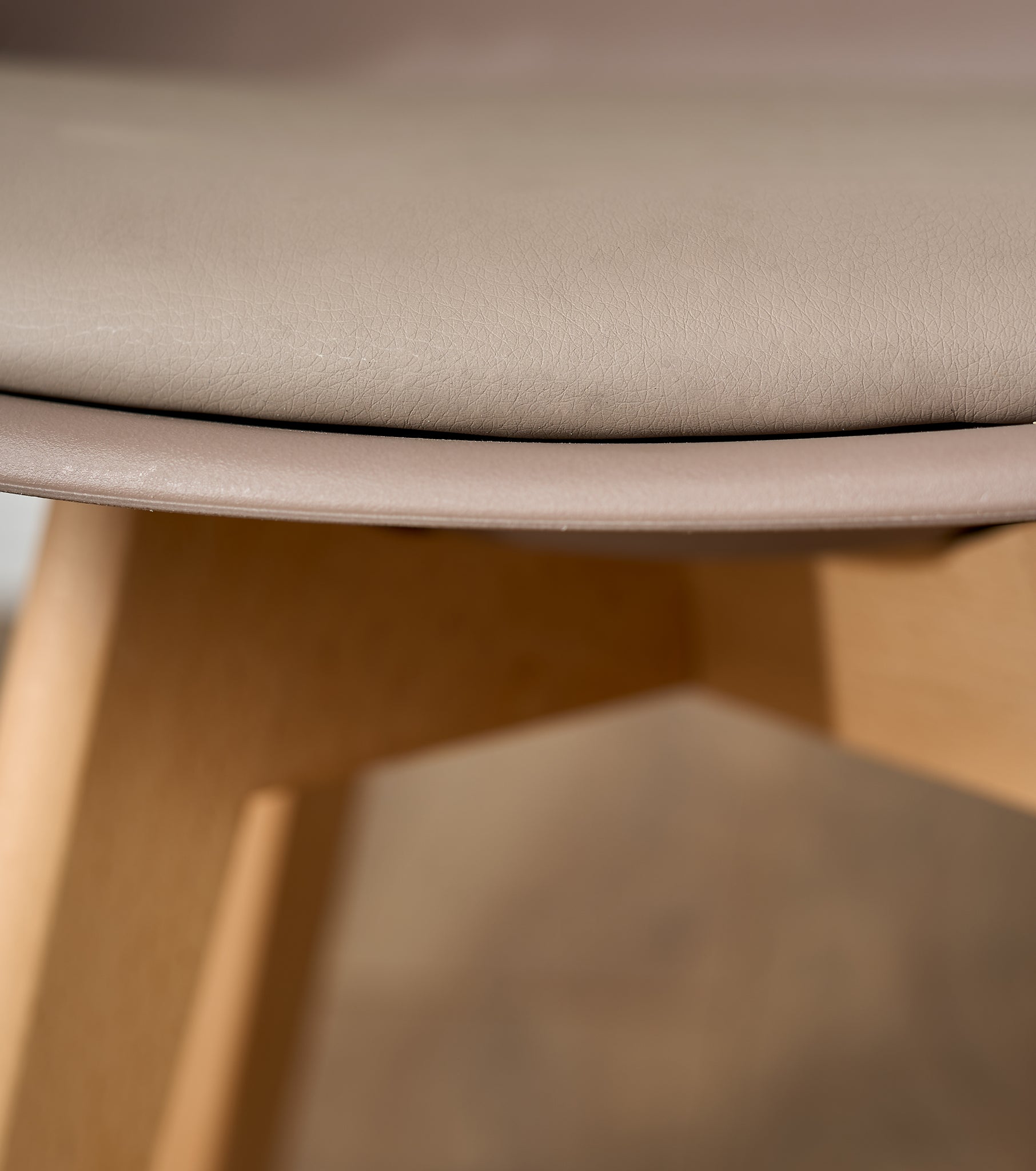 Rocco Tulip Dining Chairs - Taupe Bargainia