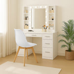 Rocco Tulip Dining Chairs - White - Bargainia.com - 