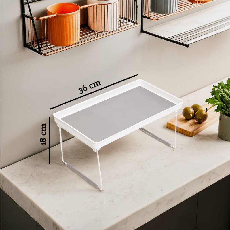 Romm Set Of Two Foldable Cabinet Racks - Bargainia.com - 5018705954608