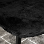 Ron Dining Chair - Black Velvet - Bargainia.com - 5056536130082
