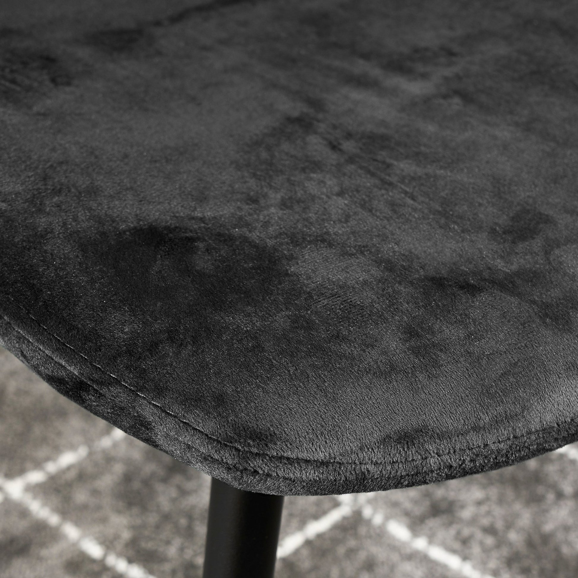 Ron Dining Chair - Grey Velvet Clearance