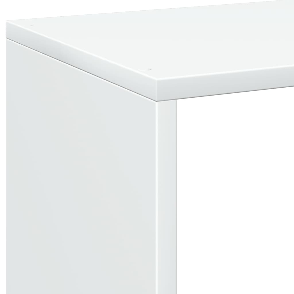 Room Divider Bookcase White 69.5x29x103.5 cm Engineered Wood - Bargainia.com - 8721158500533 - 858012