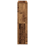 Room Divider Old Wood 100x33x135 cm Engineered Wood - Bargainia.com - 
