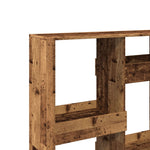 Room Divider Old Wood 100x33x135 cm Engineered Wood - Bargainia.com - 