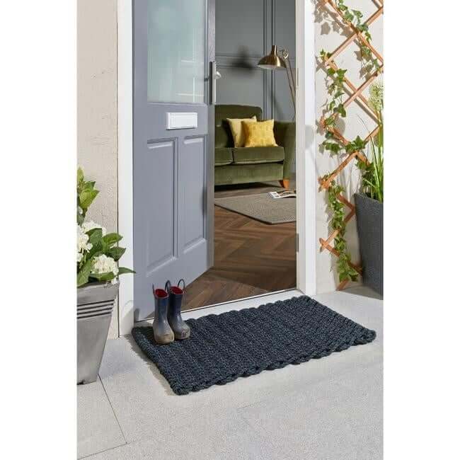 Rope Doormat Plain Design - Bargainia.com - 5026134604568 - MMOUTD_BLACKX_045X075