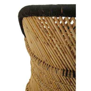 Rowan Natural And Black Chair And Stool - Bargainia.com - 5018705497358