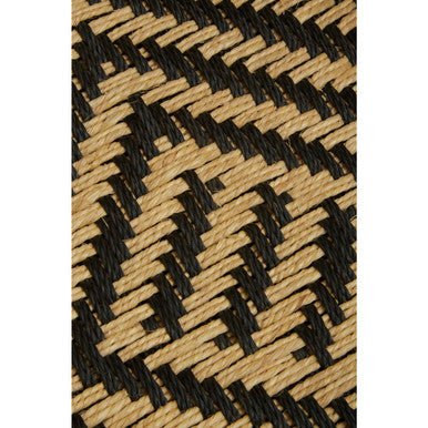 Rowan Natural And Black Chair And Stool - Bargainia.com - 5018705497358