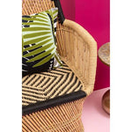 Rowan Two Seater Natural And Black Sofa - Bargainia.com - 