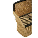 Rowan Two Seater Natural And Black Sofa - Bargainia.com - 